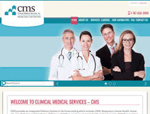 Tablet Screenshot of cmsdme.com